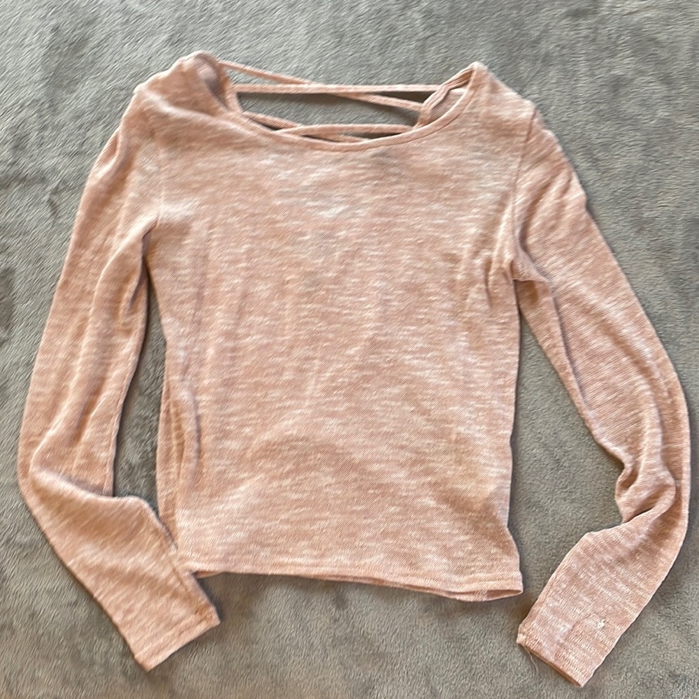 open back crop top